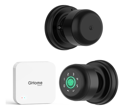 Ghome Smart Pomo De Puerta Con Puerta De Enlace Wi-fi