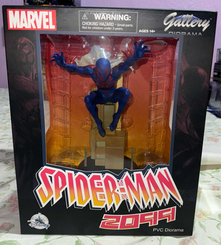 Diamond Select Gallery Diorama Spider-man 2099 Pvc Estatua