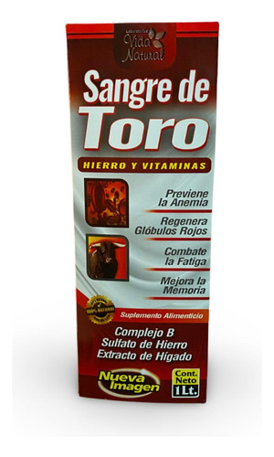 Tónico Sangre De Toro 1 Litro Original