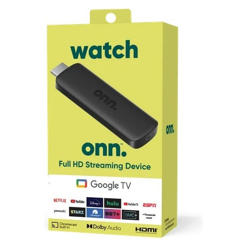 Tv Box Onn Google Tv Full Hd Control Por Voz Amv