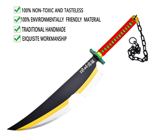 Cosplay Foam Props Sword Tengen Uzui Demon Slayer Anime