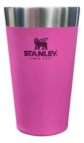 Copo Térmico De Cerveja Stanley Original 473ml Multiuso Inox Rosa