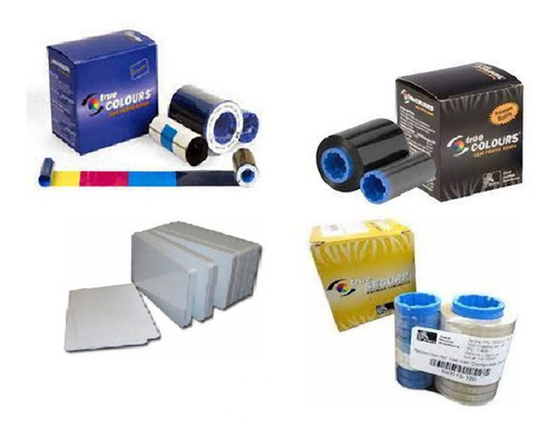 Kit Cinta Impresora Carnet Zebra P330i/p430i Color Holo Mono