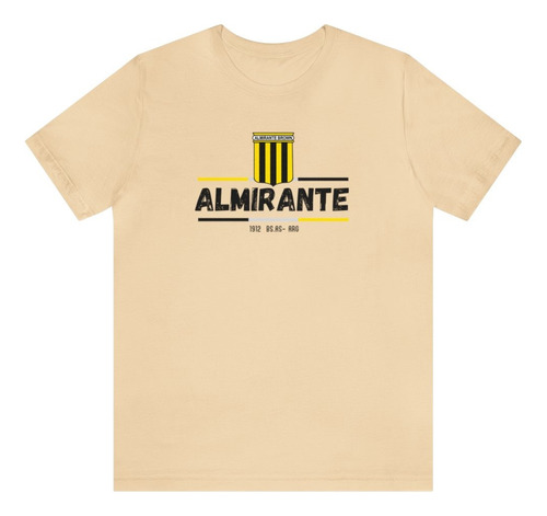 Remeras Algodon Peinado Almirante Brown  Casual 