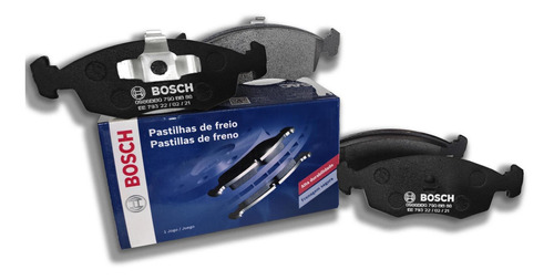 Pastilha Freio Bosch Strada 1.4 Bb88 2012 2013 2014 2015