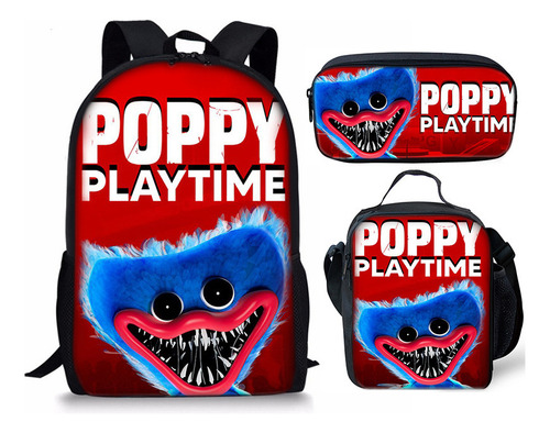 . Set De Tres Piezas 2022 New Poppy Playtime Bobbi's Game Time