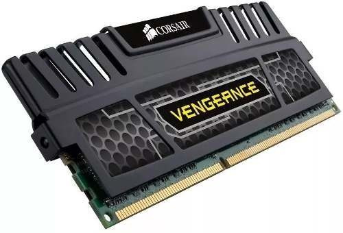 Memoria RAM Vengeance gamer color black 8GB 2 Corsair CMZ8GX3M2A1866C9