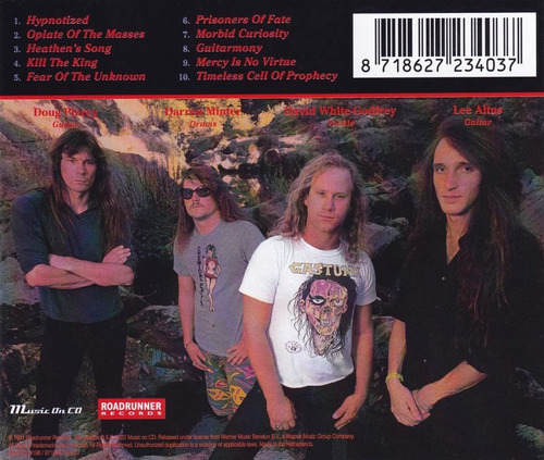Heathen Victims Of Deception Cd Importado Versión Del Álbum Estándar