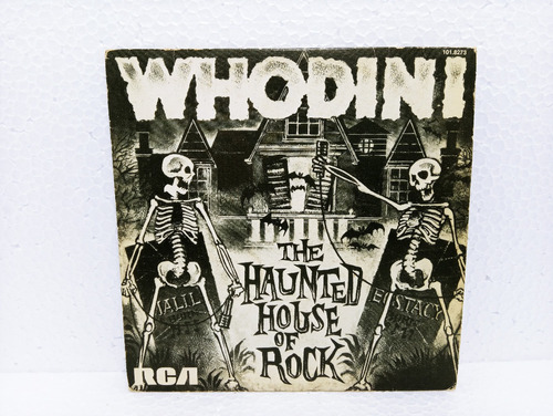 Compacto 7 Whodini  The Haunted House Of Rock