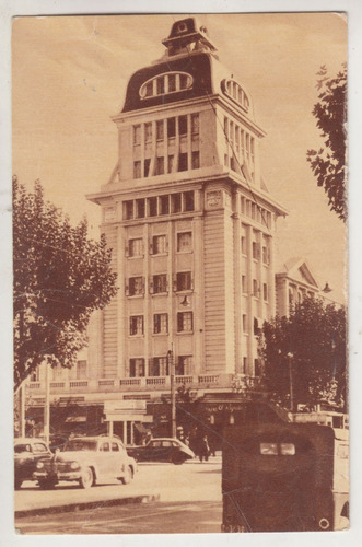 1951 Postal Edificio Pasaje San Martin En Mendoza Argentina 