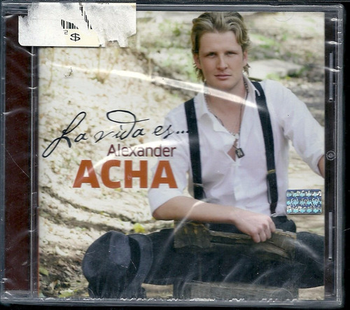 Alexander Acha Album La Vida Es...sello Warner Music Cd 