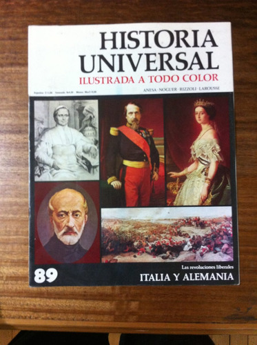 Enciclopedia Historia Universal Ilustrada Fascículo Nº 89