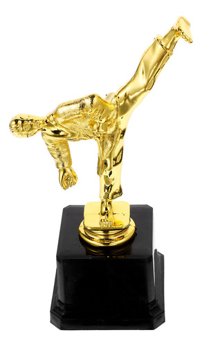 Estatua Del Trofeo De Taekwondo Con Decoración Del Trofeo De