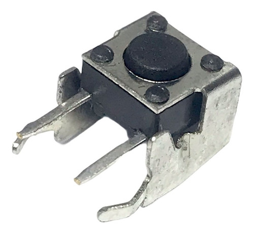 50 Unidades Boton Pulsador Tact Switch 90° 6 X 6 X 4.3mm