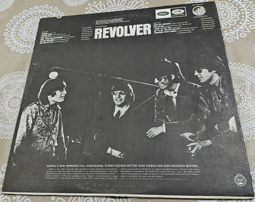 The Beatles Revolver Lp Usa 1976 Paul Mccartney John Lennon Usa 1976 (Usado)