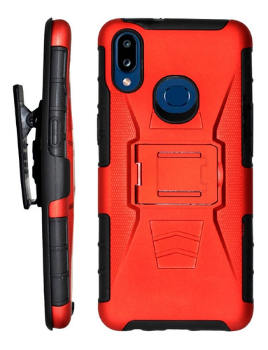 Funda Uso Rudo 3 En 1 Colores Samsung Galaxy A10s