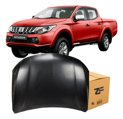 Capot Negro Para Pintar / Mitsubishi L200 / 2016-2019