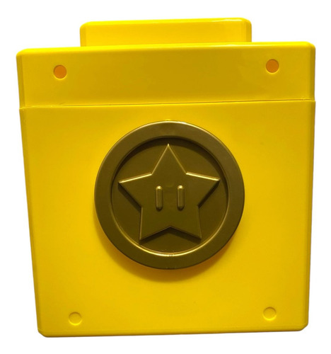12 Dulceros Cajita Cubo De Plástico Mario Bros