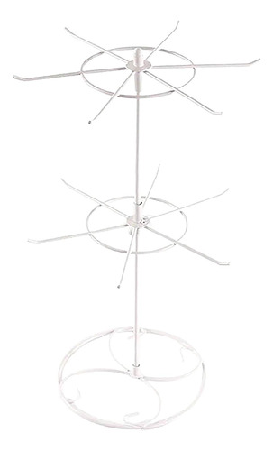 Estante De Presentación De Joyería, Soporte 41cm Blanco