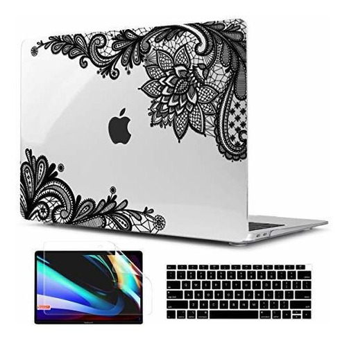 Funda Macbook Air 13  + Protector Pantalla: Fashion Lace