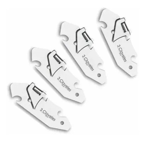 Abrelatas 3 Claveles Explorador 8 Cms Pack 4 Und