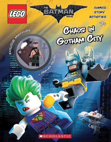 Lego Libro Tipo Cómic Y Minifigura Exclusiva Tartan Batman