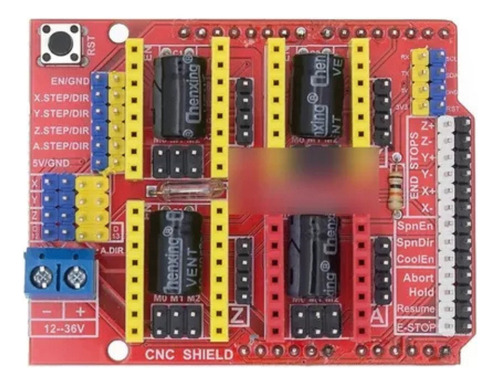 Escudo Cnc Shield V3 Para Impressora 3d Reprap Arduino