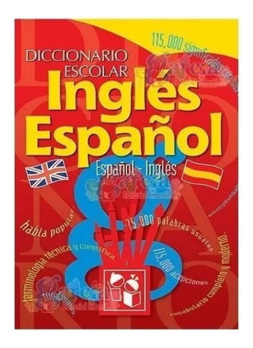 Diccionario Escolar Inglés-español Editorial García