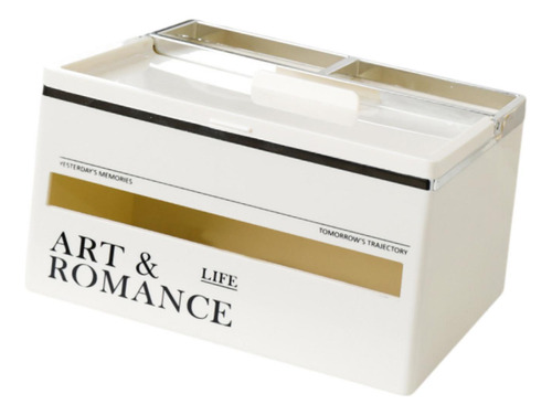 Porta Pañuelos Con Caja De Almacenamiento, Dispensador De
