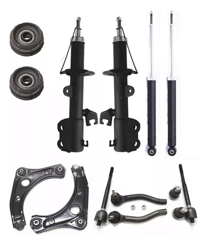 Kit Suspensión Completo Nissan March Año 2014  12 Pzas