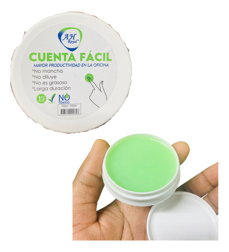 Cuenta Fácil Dactilar Humedecedor Dactilar 15gr