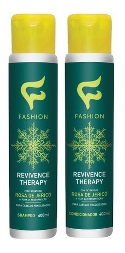 Kit Shampoo E Condicionador Revivence Therapy Fashion 400ml