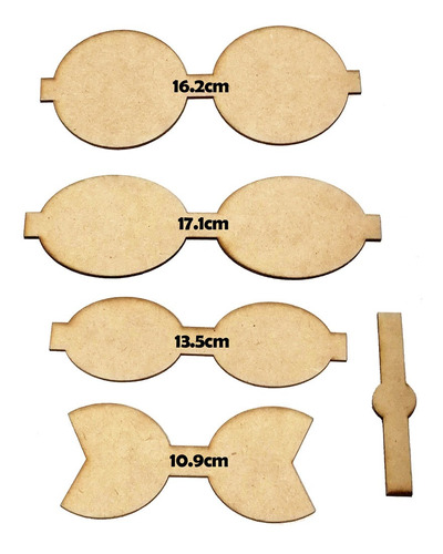 Molde Para Moños En Mdf 1 Pz Alta Calidad Modelo 3