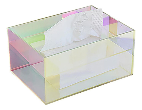 Caja Pañuelos Acrílico Transparente Caja