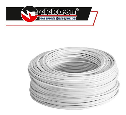 Imagen 3 de 7 de Caja 100 Mts Cable Iusa Blanco Thw Cal 12 Awg 100%cobre