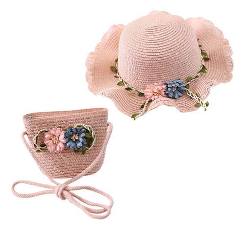 Sombrero De Sol Para Niños, Gorro De Playa, Bolso De Mano