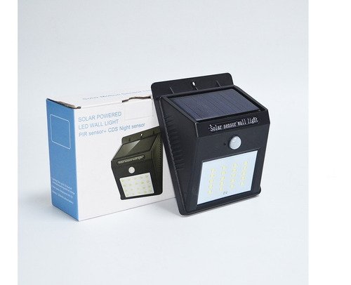 Reflector Solar Led Solarshine Luz Exterior 20 Leds Sensor