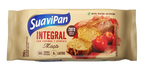 Bolo Integral De Maçã Suavipan 250g