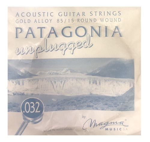 Cuerda Suelta Guitarra Acústica Magma Patagonia 4ta 0.32 X 3