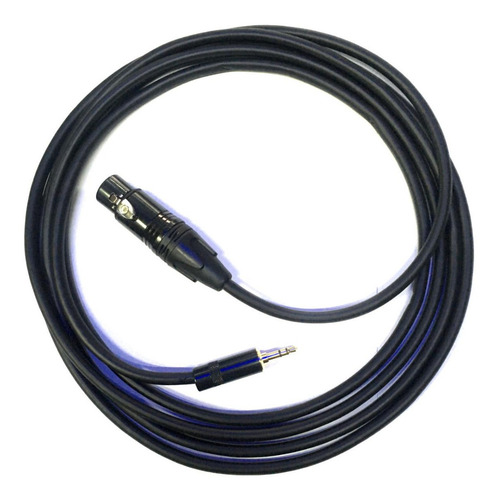 Imagen 4 de 4 de Cable Auxiliar Plug Trs 3.5 A Xlr Hembra 4 Metros