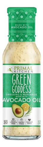 Primal Kitchen Aderezo Green Goddess Avocado Oil 236 Ml