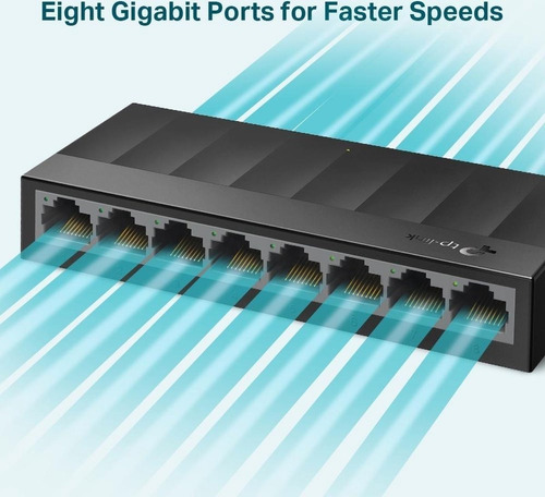 Switch 8 Puertos 10/100/1000 Gigabit Tp-link Fast *itech