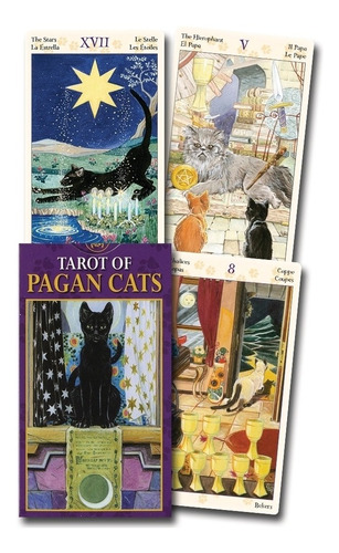 Tarot De Los Gatos Paganos Miniatura, Tarot Of Pagan Cats