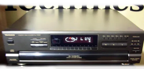 Compactera Technics Sl-pd887 5cd Impecable 110v Lee Grabados (Usado)