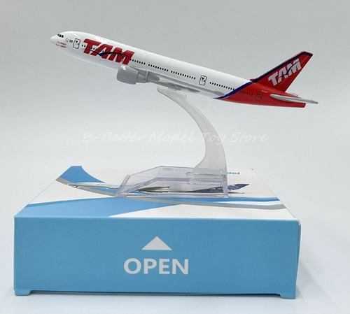 Avión Tam Boing 777 Escala 1:460 Aircraf Model Metalico