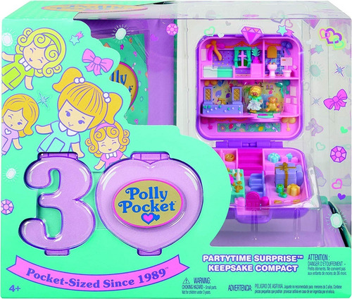 Polly Pocket Edición 30 Aniversario Party Time Surprise Newr (Reacondicionado)