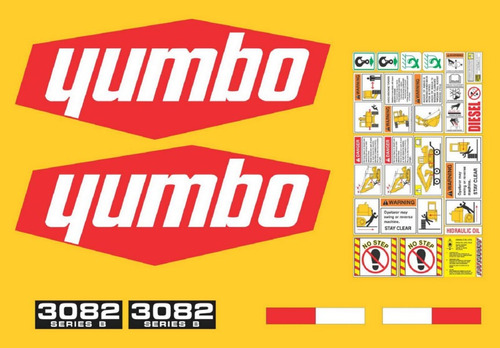 Kit De Calcomanías Para Yumbo 3082