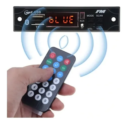 comprar Modulo Decodificador Bluetooth Mp3 Usb Sd Card Fm Control 