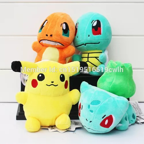 Pokémon Ditto Pelúcia 15cm Pikachu Bulbasaur Charmanter - Manú Presentes -  Pelúcia - Magazine Luiza