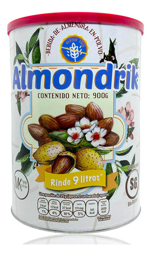 Almondrik Bebida De Almendra En Polvo 900 G Pronaqro.